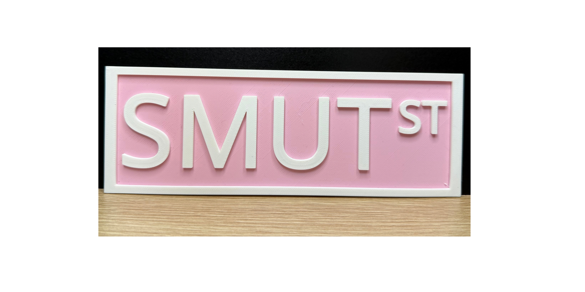SMUT ST Sign